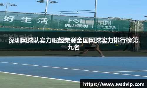 深圳网球队实力崛起荣登全国网球实力排行榜第九名